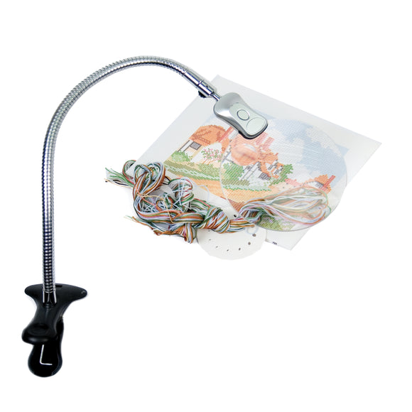 Purelite Clip-On Lamp | Clip‑On for Sewing, Crafts & Reading | CFPL01