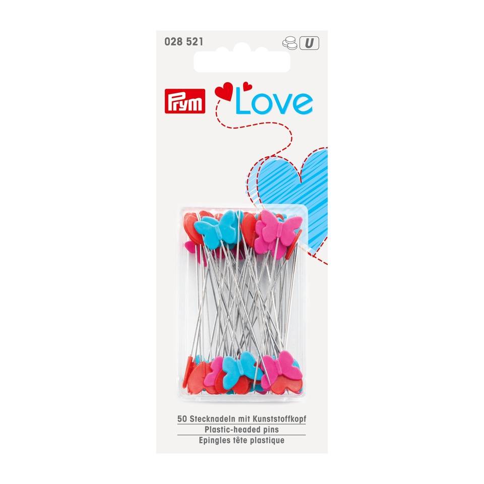 Prym Love: Assorted Pins: 50 x 0.60mm