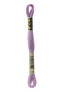 DMC: Mouliné Spécial: Embroidery Thread Shades of Pink and Purple: 100% Cotton, 8m