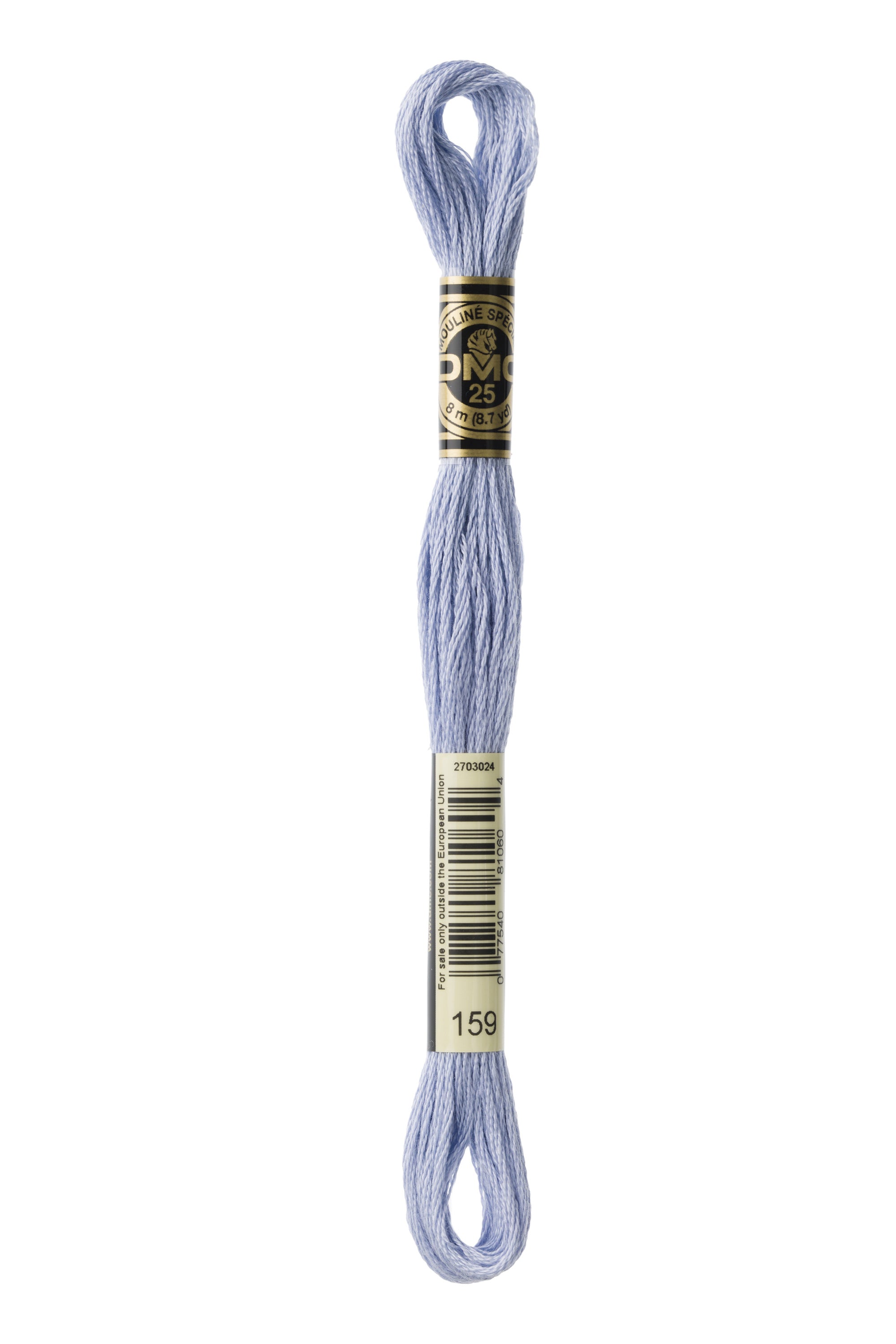 Buy 159 DMC: Mouliné Spécial: Embroidery Thread: Shades of Blue: 100% Cotton, 8m