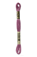 DMC: Mouliné Spécial: Embroidery Thread Shades of Pink and Purple: 100% Cotton, 8m