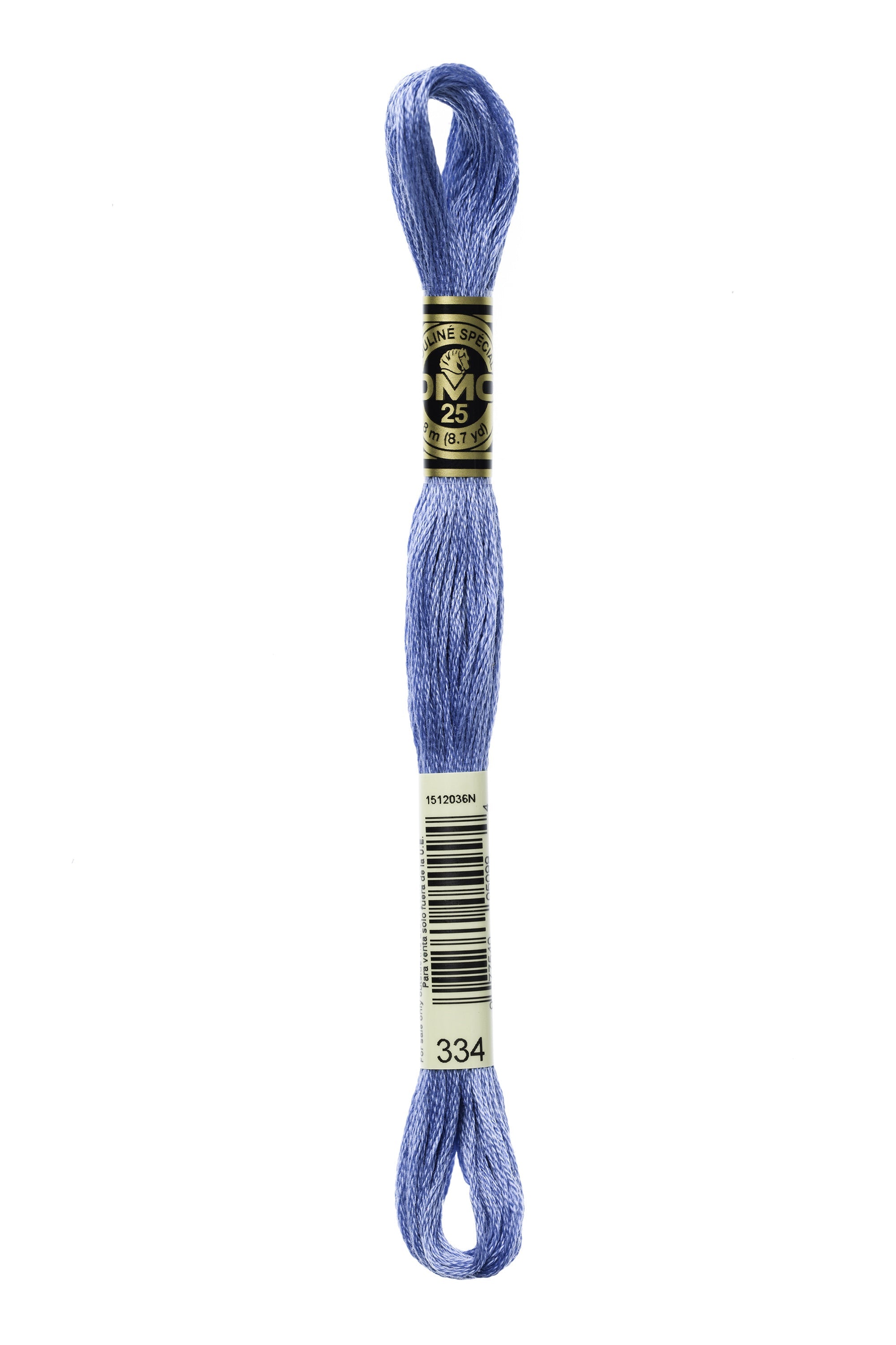 DMC: Mouliné Spécial: Embroidery Thread: Shades of Blue: 100% Cotton, 8m