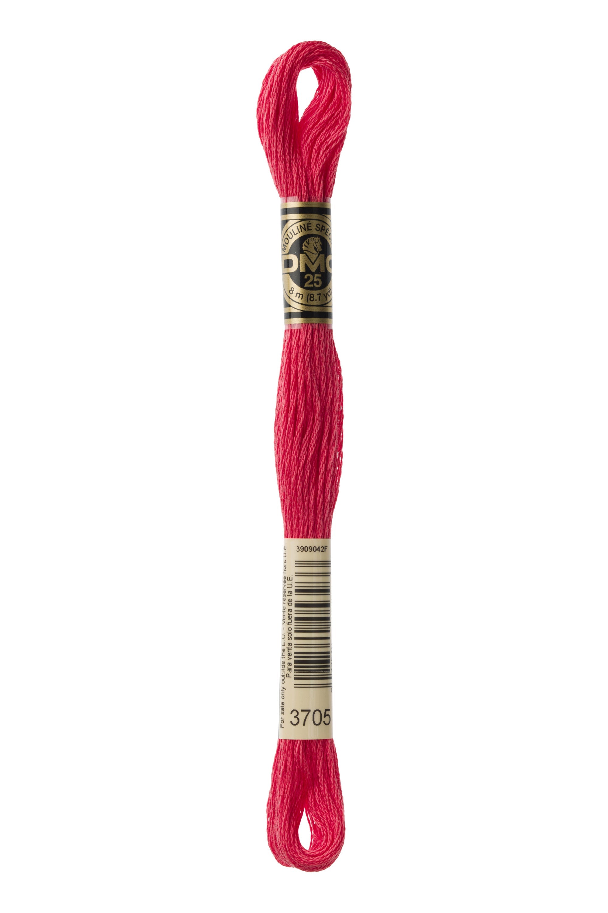 Buy 3705 DMC: Mouliné Spécial: Embroidery Thread: Shades Of Red: 100% Cotton, 8m