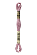 DMC: Mouliné Spécial: Embroidery Thread Shades of Pink and Purple: 100% Cotton, 8m-53