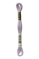 DMC: Mouliné Spécial: Embroidery Thread Shades of Pink and Purple: 100% Cotton, 8m-56