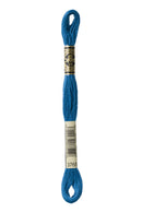 DMC: Mouliné Spécial: Embroidery Thread: Shades of Blue: 100% Cotton, 8m-52