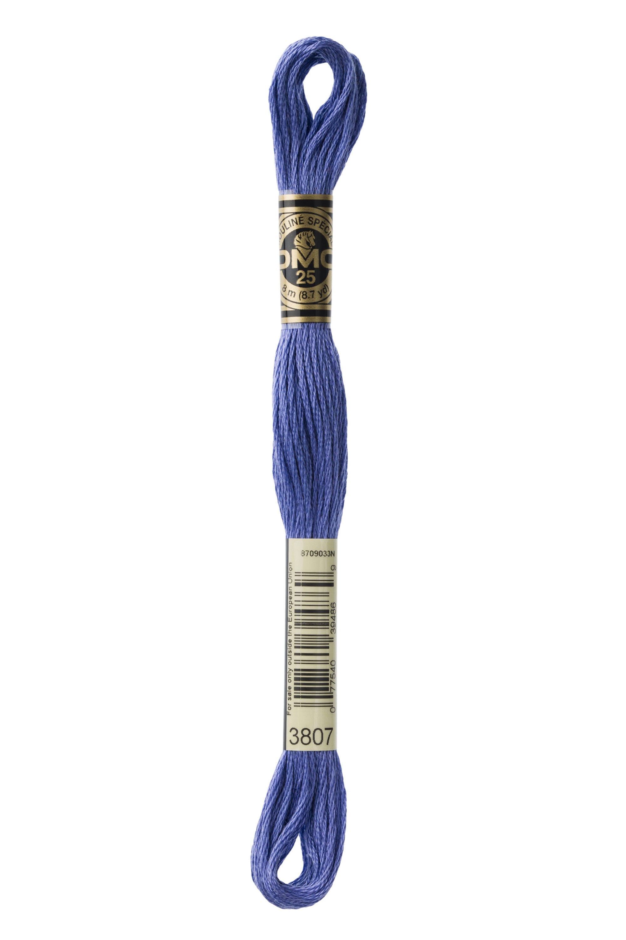 DMC: Mouliné Spécial: Embroidery Thread: Shades of Blue: 100% Cotton, 8m