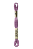DMC: Mouliné Spécial: Embroidery Thread Shades of Pink and Purple: 100% Cotton, 8m-66