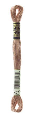 DMC: Mouliné Spécial: Embroidery Thread neutral shades: 100% Cotton, 8m-12