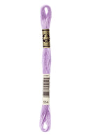 DMC: Mouliné Spécial: Embroidery Thread Shades of Pink and Purple: 100% Cotton, 8m-73