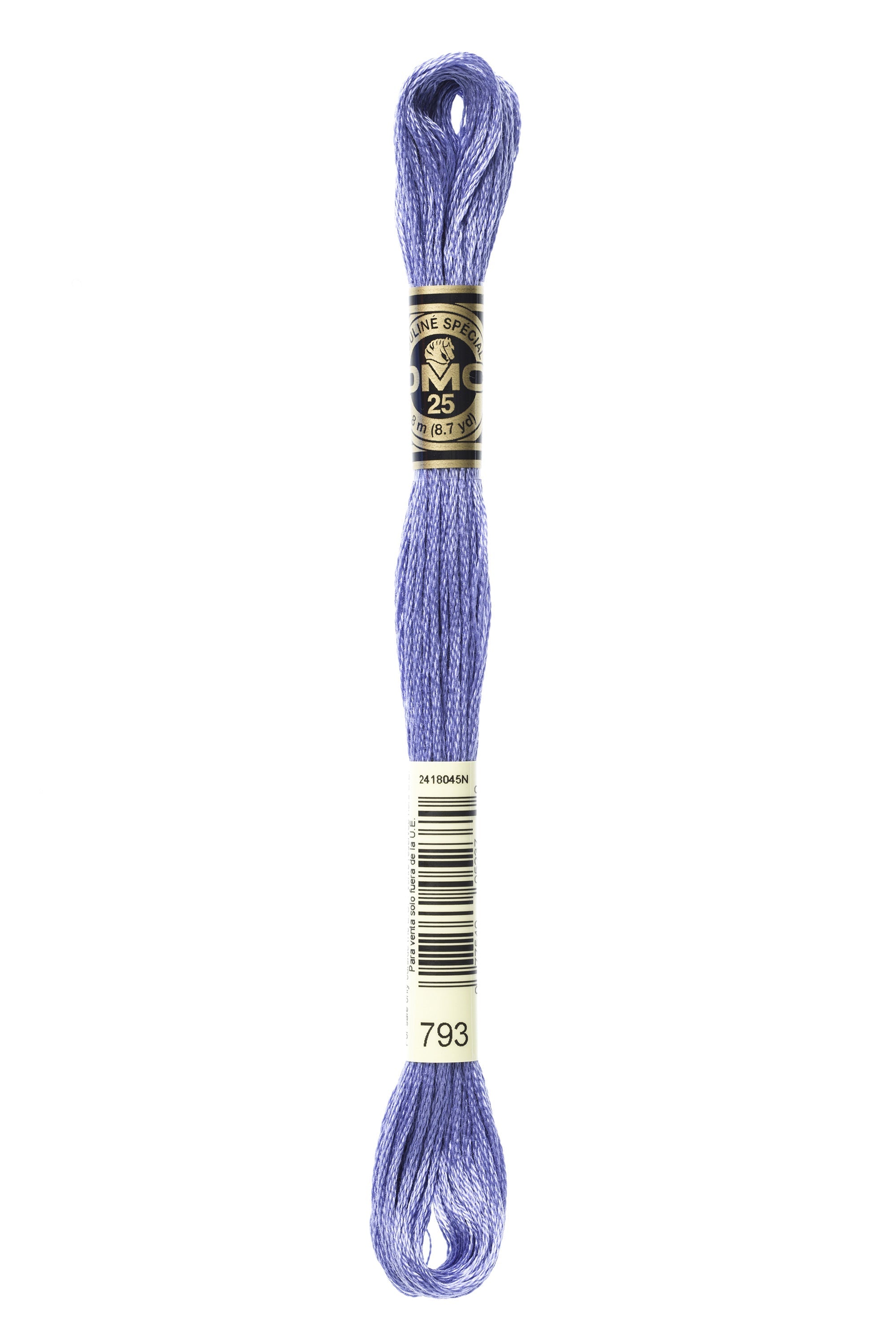 DMC: Mouliné Spécial: Embroidery Thread: Shades of Blue: 100% Cotton, 8m