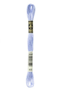 DMC: Mouliné Spécial: Embroidery Thread: Shades of Blue: 100% Cotton, 8m