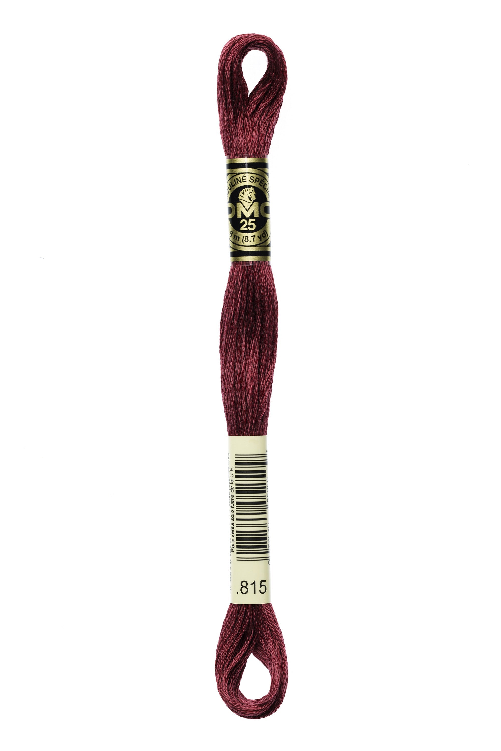 Buy 815 DMC: Mouliné Spécial: Embroidery Thread: Shades Of Red: 100% Cotton, 8m