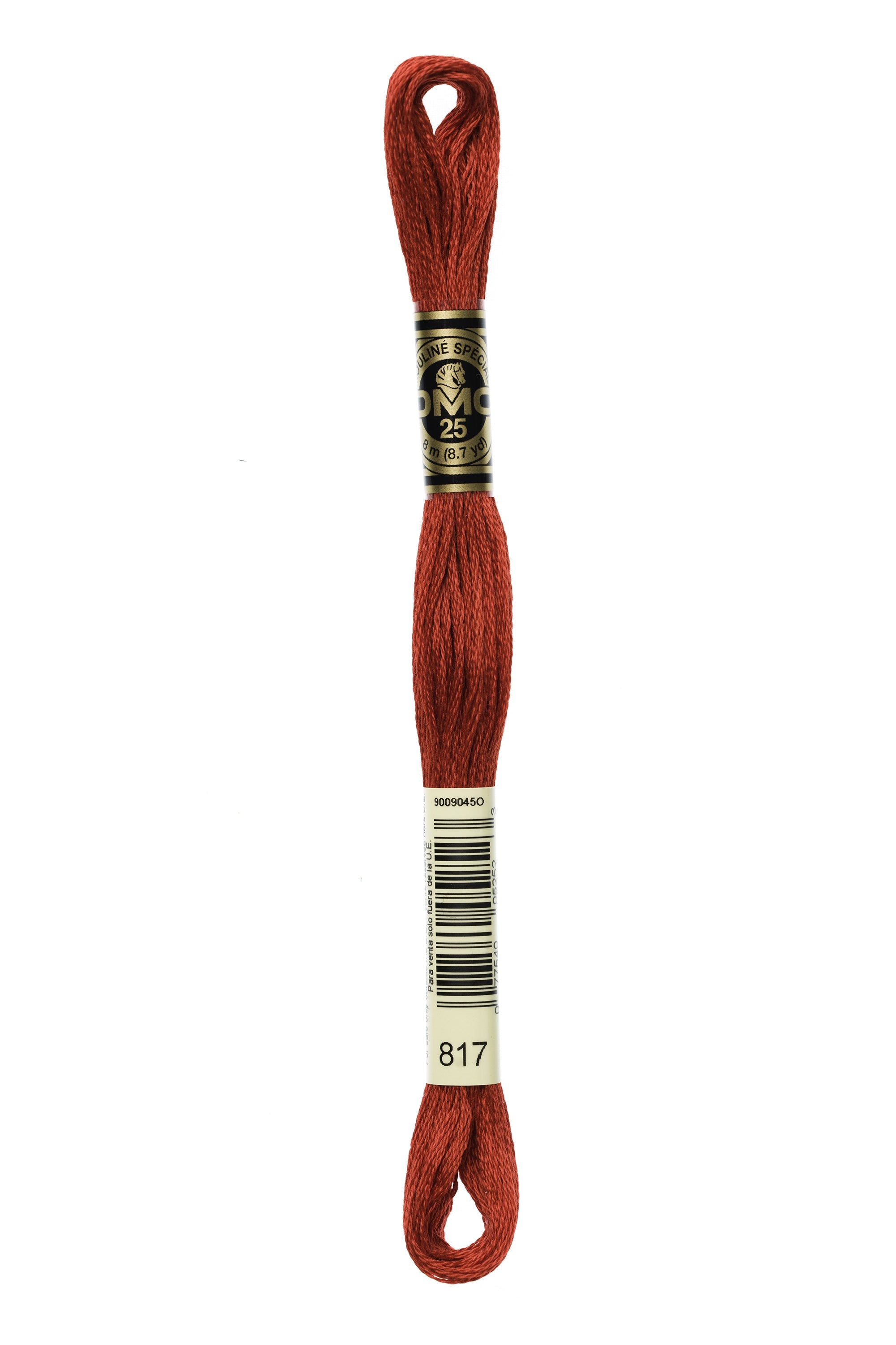 Buy 817 DMC: Mouliné Spécial: Embroidery Thread: Shades Of Red: 100% Cotton, 8m