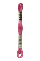 DMC: Mouliné Spécial: Embroidery Thread Shades of Pink and Purple: 100% Cotton, 8m-90