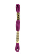 DMC: Mouliné Spécial: Embroidery Thread Shades of Pink and Purple: 100% Cotton, 8m