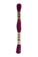 DMC: Mouliné Spécial: Embroidery Thread Shades of Pink and Purple: 100% Cotton, 8m-36