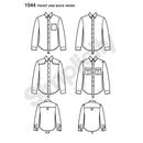 Simplicity Sewing Pattern 1544 Men’s Shirt with Fabric Variations-4