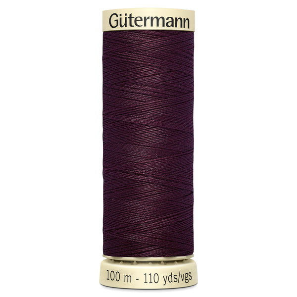 Gutermann Sew All Sewing Thread Spool 100m ( Shades of Red, Pink & Purple )