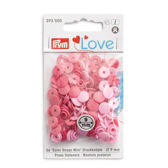 Prym Love: Color Snap Fastener: 9 mm