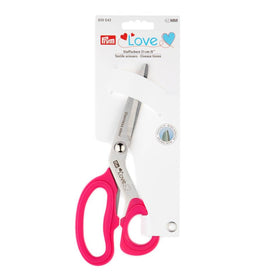 Prym Love: Textile Scissors Micro Serrated 8" Pink