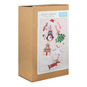 Trimits Make-Your-Own Felt Decorations Ð 12 Door Christmas Countdown Calendar, Includes 12 Festive Kits with Felt, Thread, Needles, and Accessories