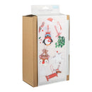 Trimits Make-Your-Own Felt Decorations Ð 12 Door Christmas Countdown Calendar, Includes 12 Festive Kits with Felt, Thread, Needles, and Accessories-5
