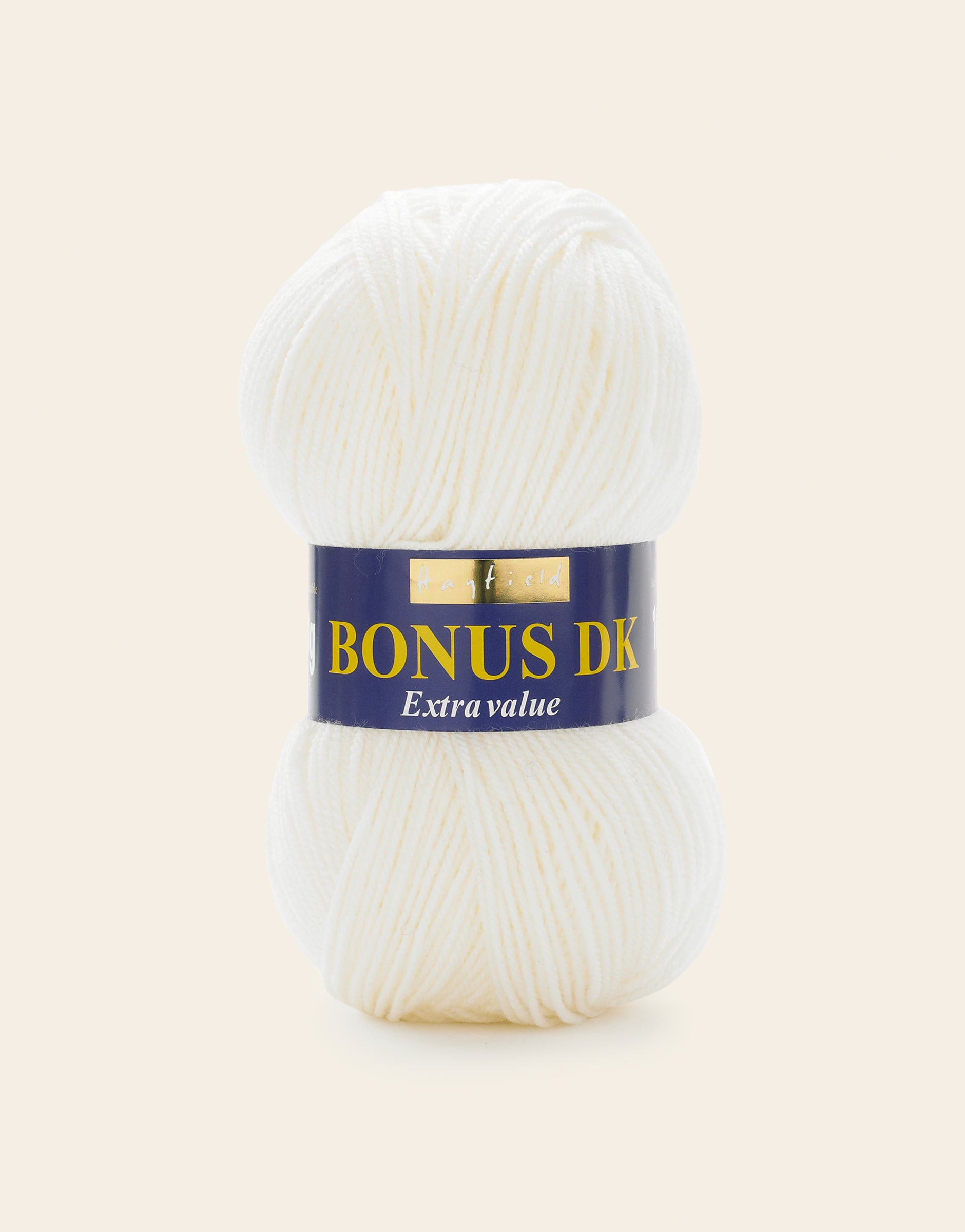 Buy cream Hayfield: Bonus DK, Double Knit Acrylic Yarn, 100g