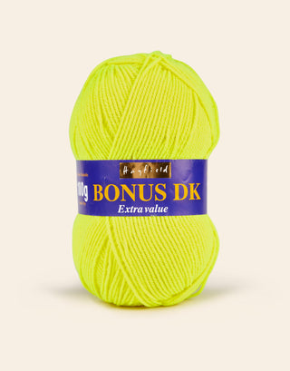 Hayfield: Bonus DK, Double Knit Acrylic Yarn, 100g