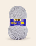 Hayfield: Bonus DK, Double Knit Acrylic Yarn, 100g