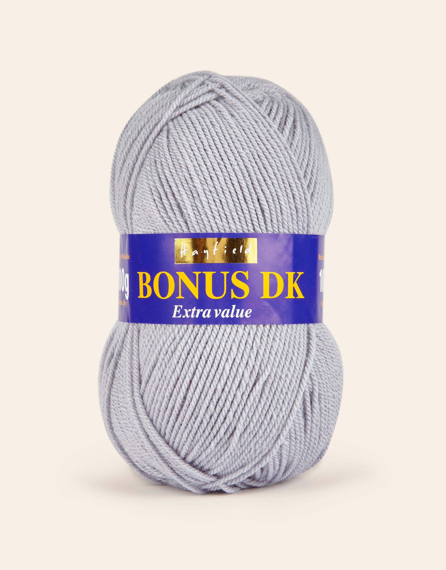 Buy platinum Hayfield: Bonus DK, Double Knit Acrylic Yarn, 100g