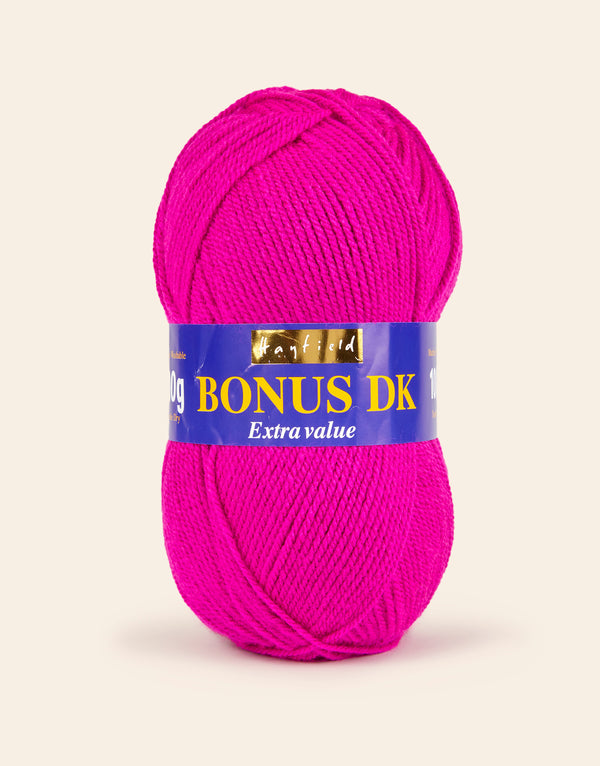 Hayfield: Bonus DK, Double Knit Acrylic Yarn, 100g