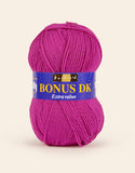 Hayfield: Bonus DK, Double Knit Acrylic Yarn, 100g