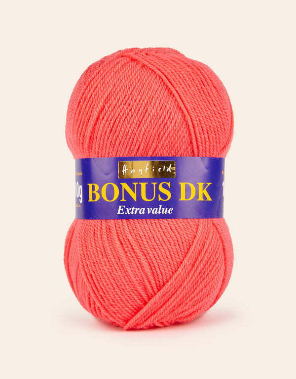 Hayfield: Bonus DK, Double Knit Acrylic Yarn, 100g