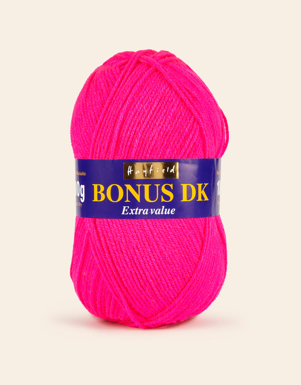 Hayfield: Bonus DK, Double Knit Acrylic Yarn, 100g