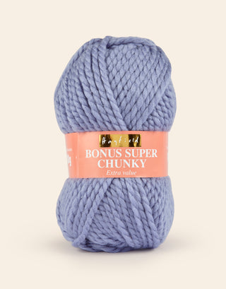 Buy lake-blue Hayfield: Bonus Super Chunky: Acrylic Yarn: 100gms