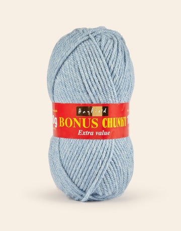 Buy sky-marl Hayfield: Bonus Chunky Acrylic Yarn, 100g