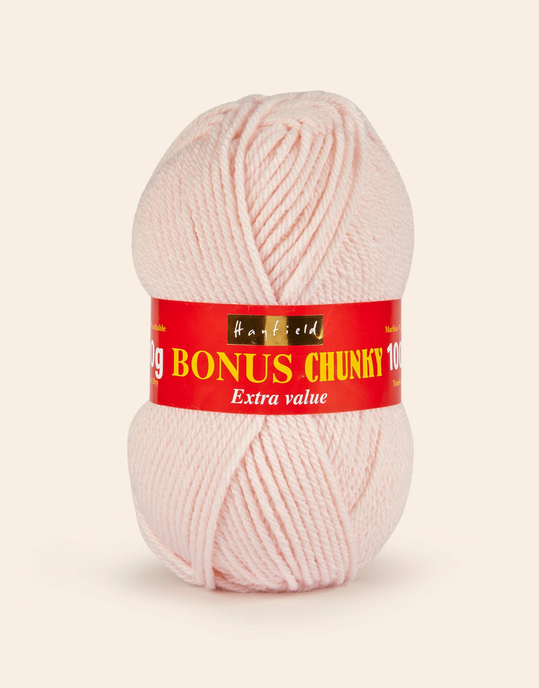 Buy peaches Hayfield: Bonus Chunky Acrylic Yarn, 100g