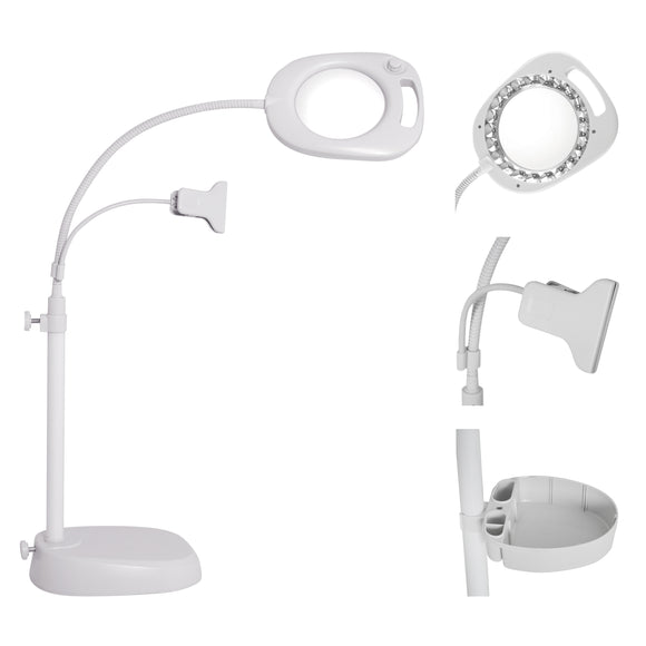 Purelite Magnifying Lamp | Multi‑Function Craft | LED for Sewing, Crafts & Reading | CFPL14