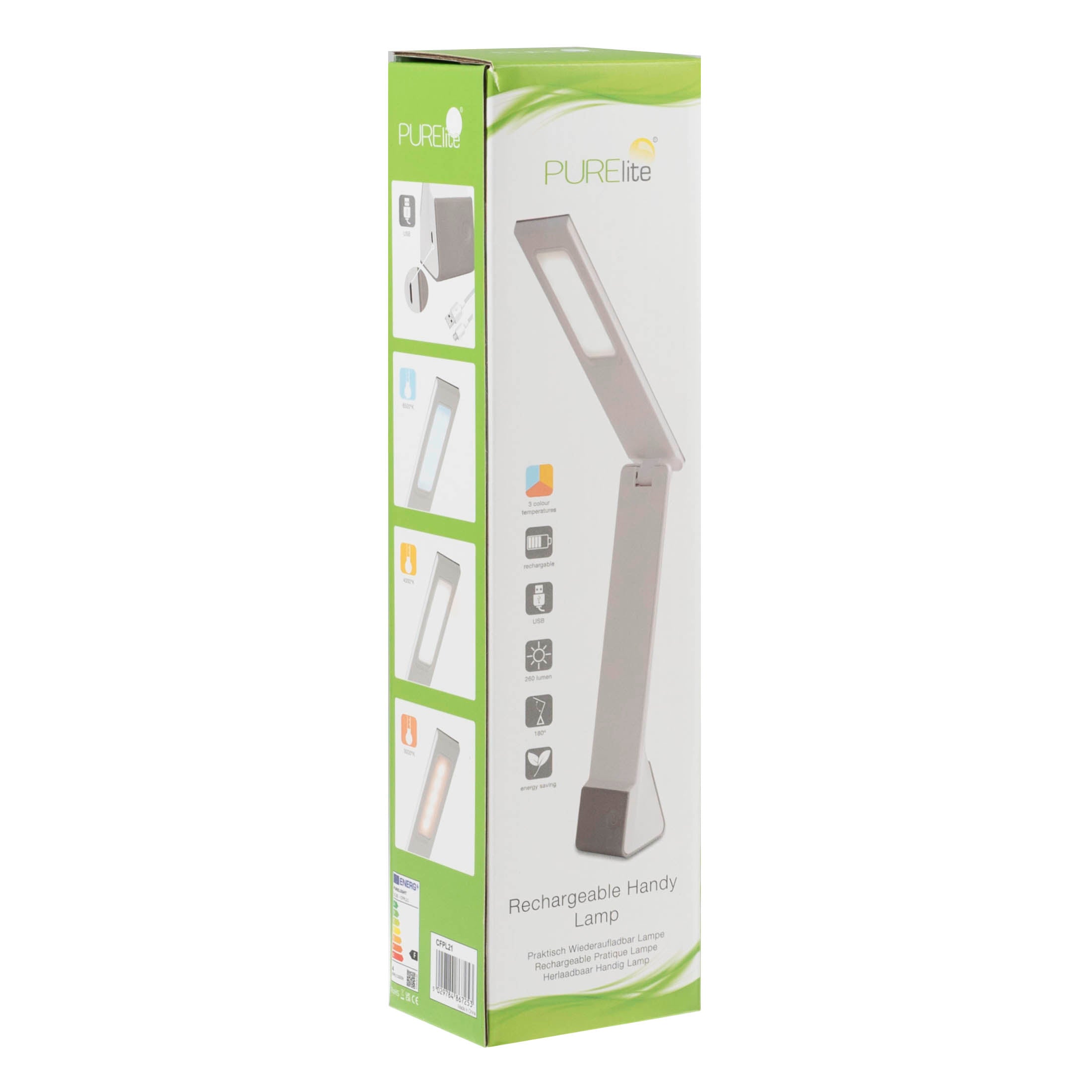 Purelite Lamp – Rechargeable | LED for Sewing, Crafts & Reading | CFPL21