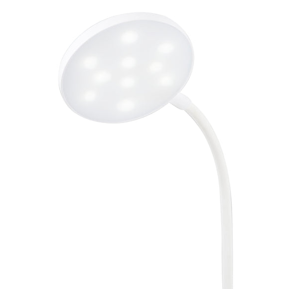 Purelite Clip-On Lamp | Rechargeable Clip‑On | White for Sewing, Crafts & Reading | CFPL31