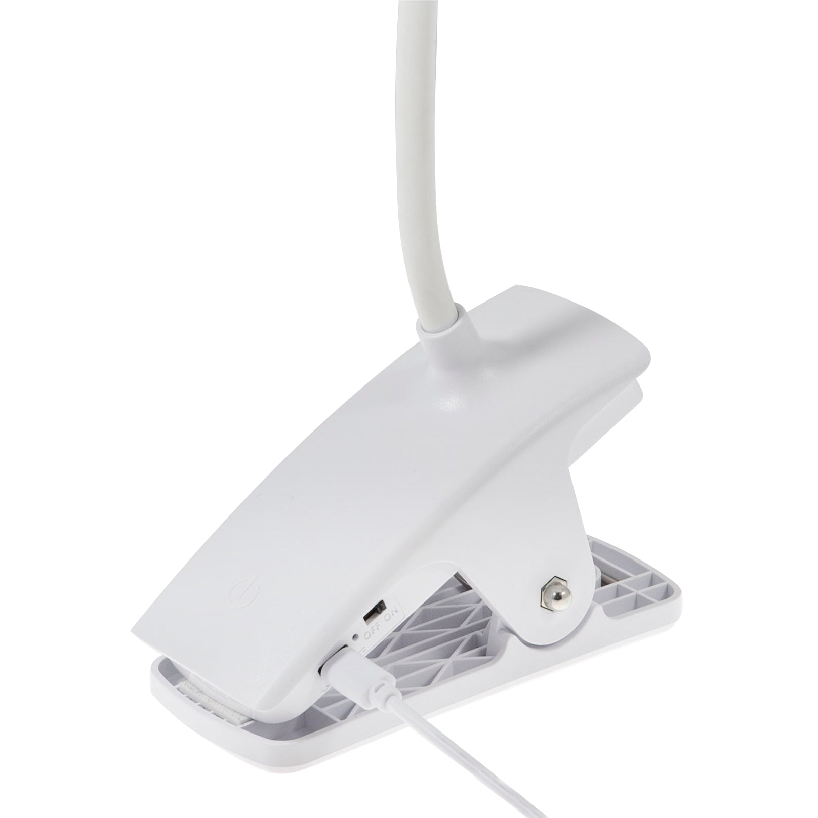 Purelite Clip-On Lamp | Rechargeable Clip‑On | White for Sewing, Crafts & Reading | CFPL31