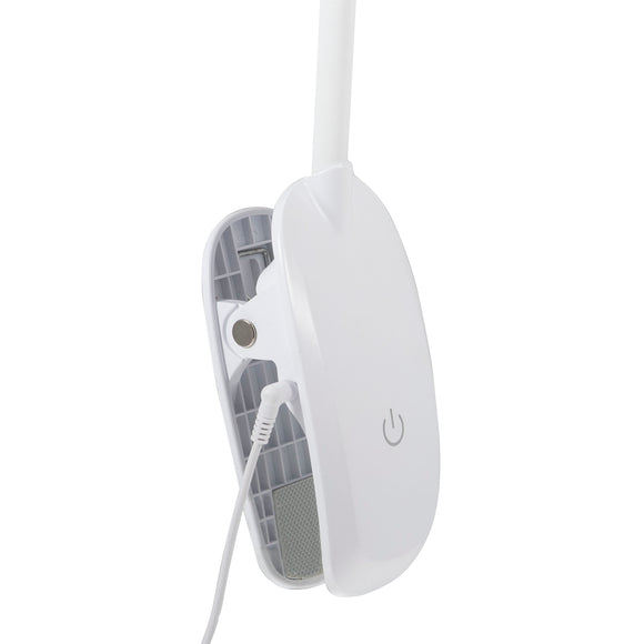 Purelite Clip-On Lamp – Clip‑On – White | LED for Sewing, Crafts & Reading | CFPL34