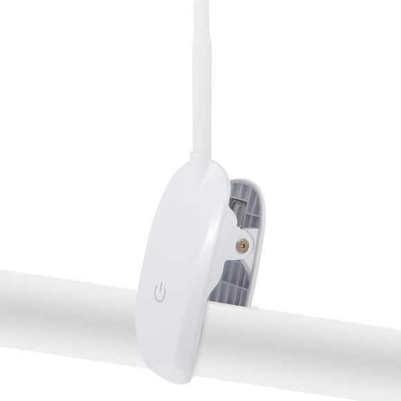 Purelite Clip-On Lamp – Clip‑On – White | LED for Sewing, Crafts & Reading | CFPL34
