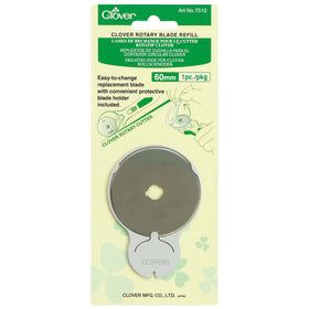 Clover Rotary Blade: Refill Pack: 60mm x 5 - Rotary Cutter