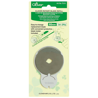 Clover Rotary Blade: Refill Pack: 60mm x 5