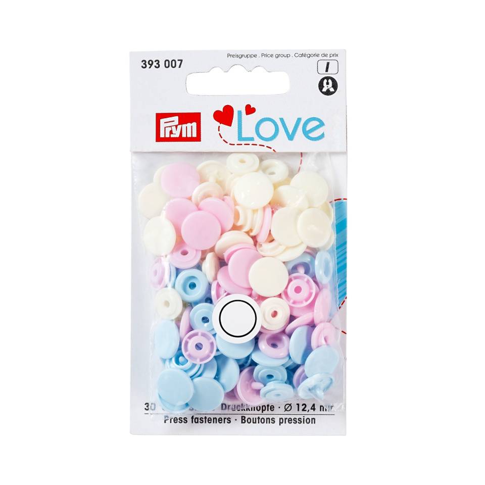 Prym Love: Color Snap Fastener: 12.44 mm