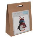 Trimits Felt Decoration Kit Ð Christmas Penguin, 10x12cm, Includes Felt Shapes, Thread, Stuffing, Needle, and Ribbon-4