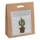 Trimits Felt Decoration Kit Ð Cactus, 2x6x13cm, Includes Pre-Cut Felt, Stuffing, Beads, Thread, and Instructions-3