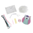 Trimits Felt Decoration Kit Ð Spring Owl, 2x6x13cm, Includes Pre-Cut Felt, Stuffing, Beads, Thread, and Instructions-2